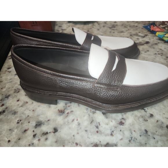 Massimo Church Men\'s Italian Leather Loafer Size 44/10.5 D USA New main image 9